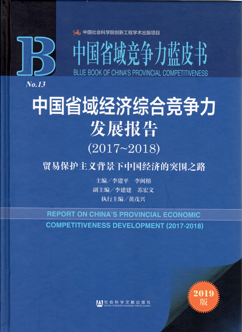 19674国产精品中国省域经济综合竞争力发展报告（2017-2018）